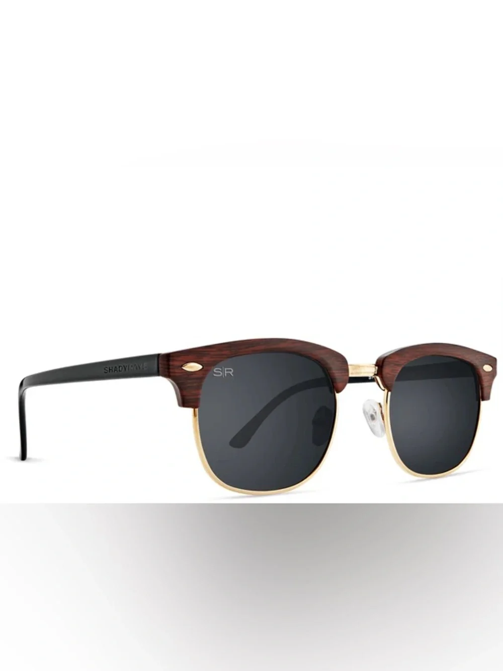 Shady Rays Oakmont Timber Polarized Woodgrain Sunglasses